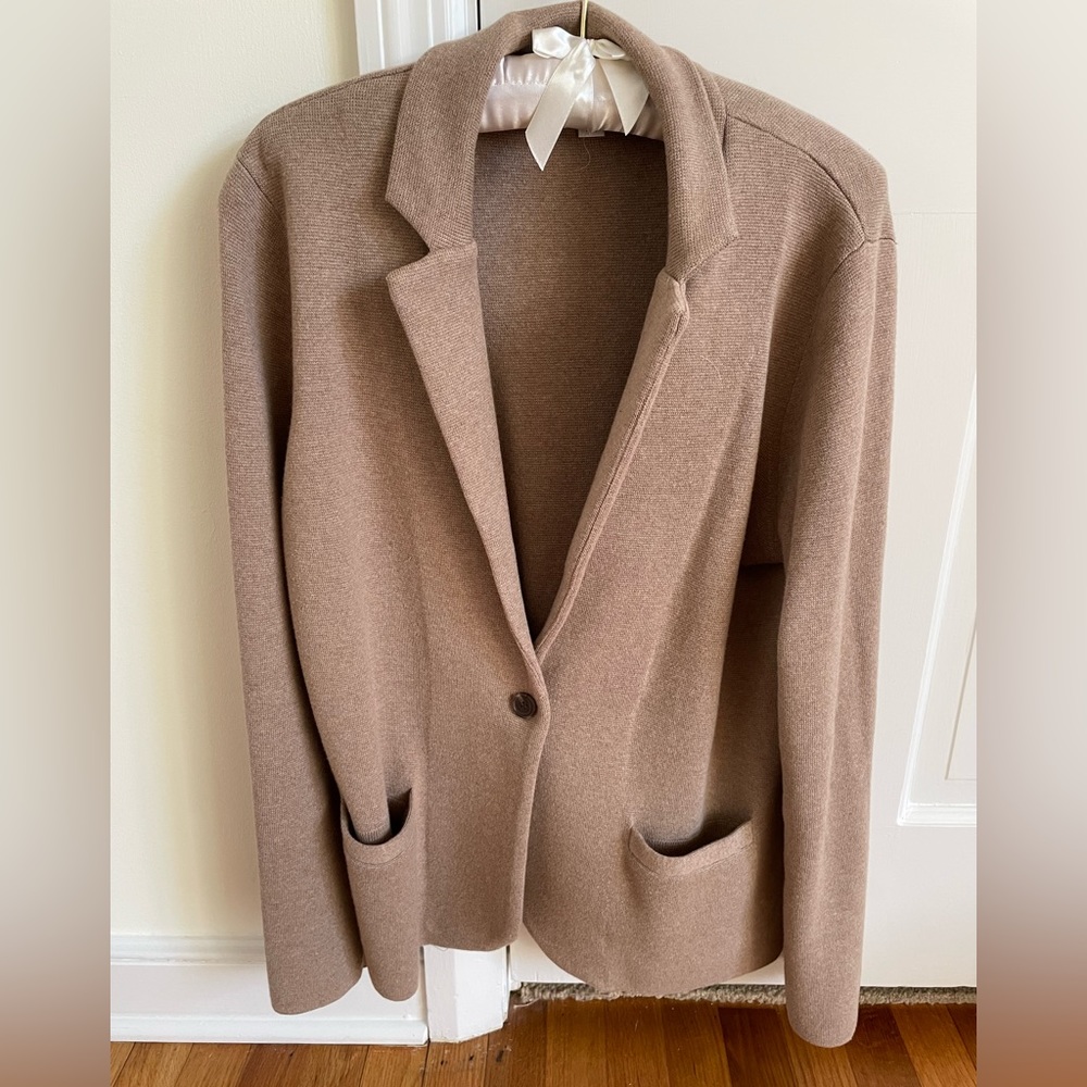 J Crew Cecile sweater blazer